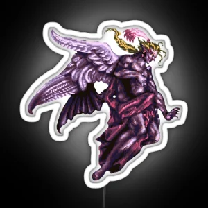 Final Fantasy VI Kefka RGB Neon Sign