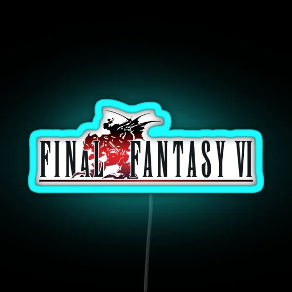 Final Fantasy VI RGB Neon Sign