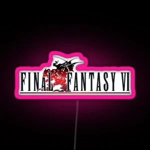 Final Fantasy VI RGB Neon Sign