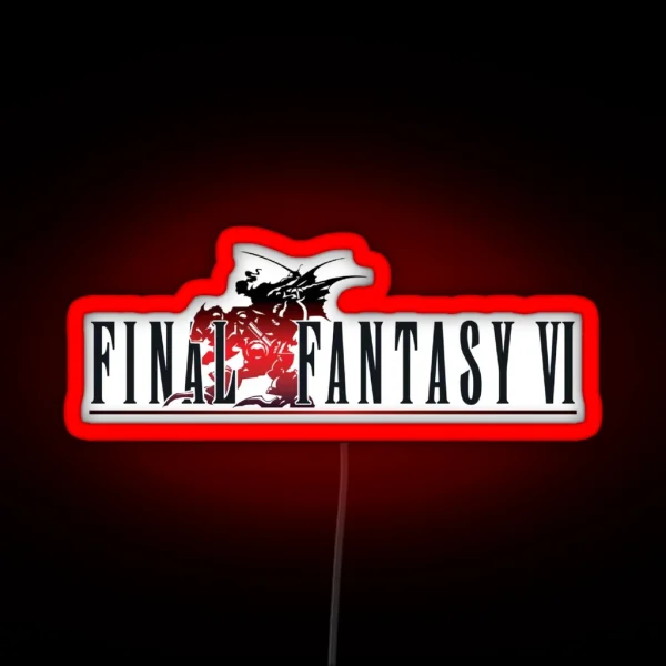 Final Fantasy VI RGB Neon Sign