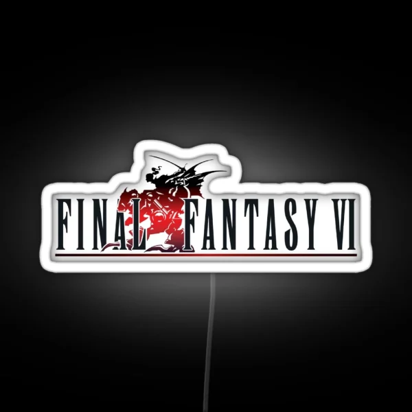 Final Fantasy VI RGB Neon Sign