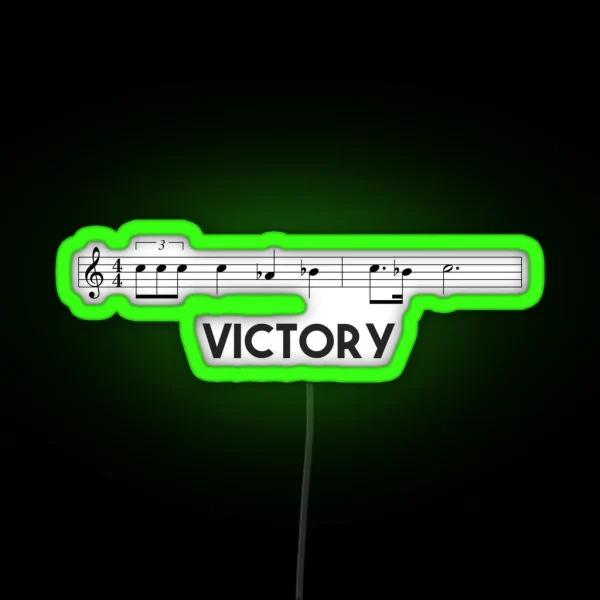 Final Fantasy Victory Theme Fanfare RGB Neon Sign