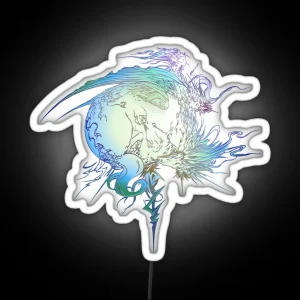 Final Fantasy XIII Artwork RGB Neon Sign