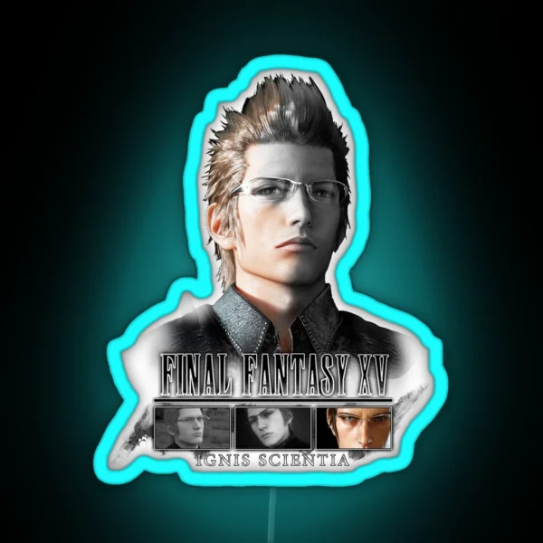 FINAL FANTASY XV IGNIS RGB Neon Sign