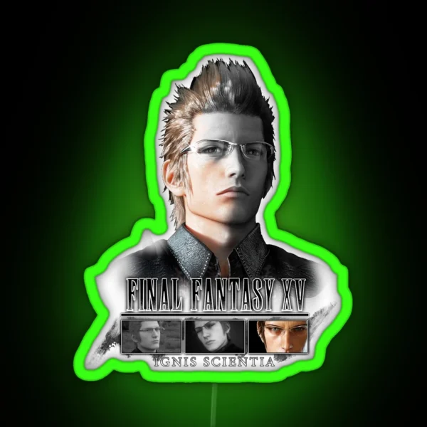 FINAL FANTASY XV IGNIS RGB Neon Sign