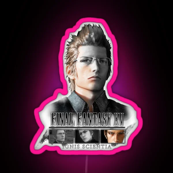 FINAL FANTASY XV IGNIS RGB Neon Sign