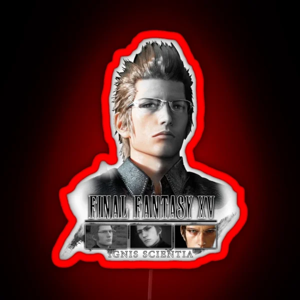 FINAL FANTASY XV IGNIS RGB Neon Sign