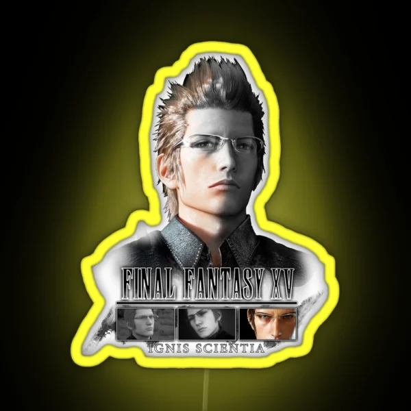 FINAL FANTASY XV IGNIS RGB Neon Sign