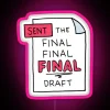 Final Final Final Draft RGB Neon Sign - Image 6