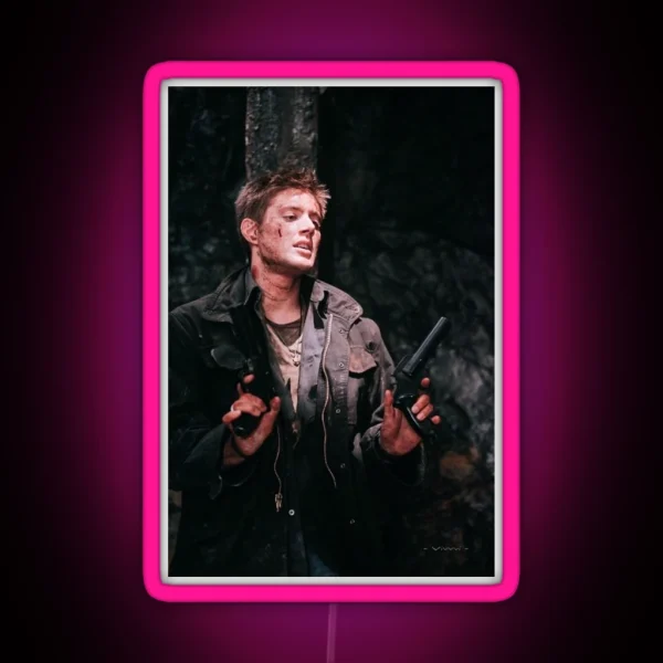 Final Girl Dean Winchester RGB Neon Sign
