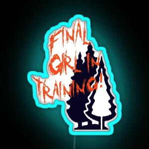 Final Girl RGB Neon Sign