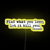 Find What You Love RGB Neon Sign - Image 5