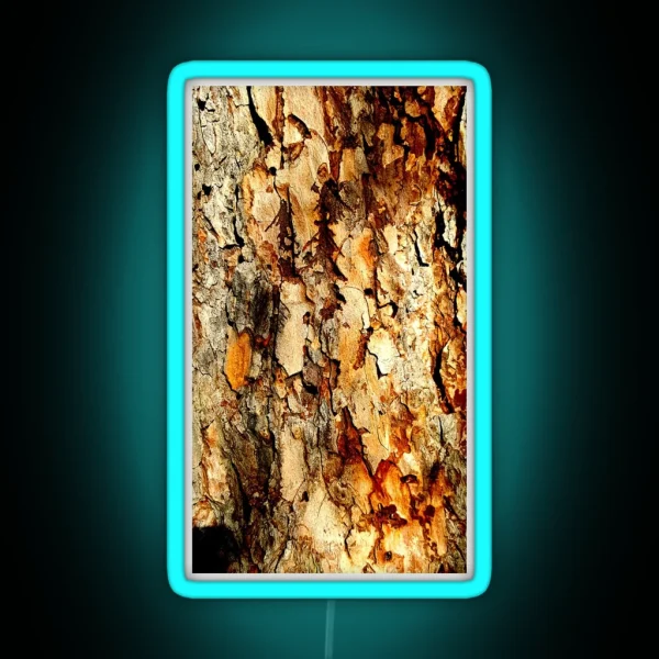 Fir Bark Camo RGB Neon Sign