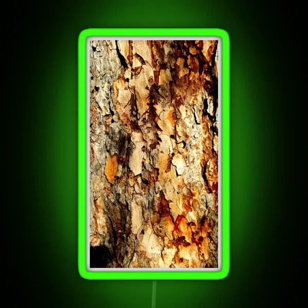 Fir Bark Camo RGB Neon Sign