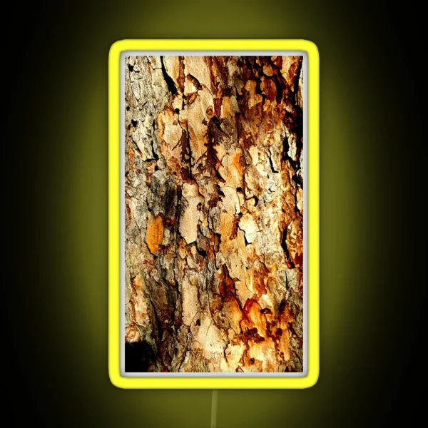 Fir Bark Camo RGB Neon Sign