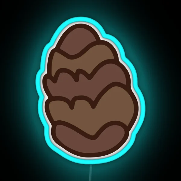 Fir Cone RGB Neon Sign