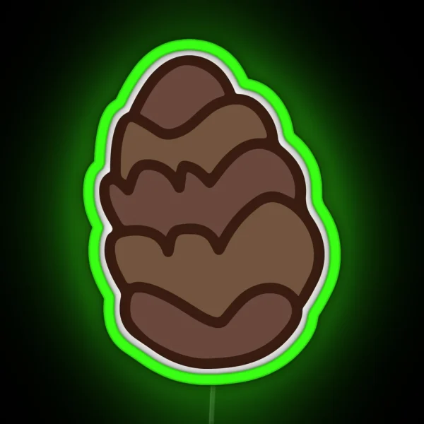 Fir Cone RGB Neon Sign
