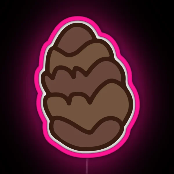 Fir Cone RGB Neon Sign