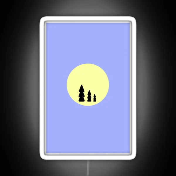 Fir Trees RGB Neon Sign