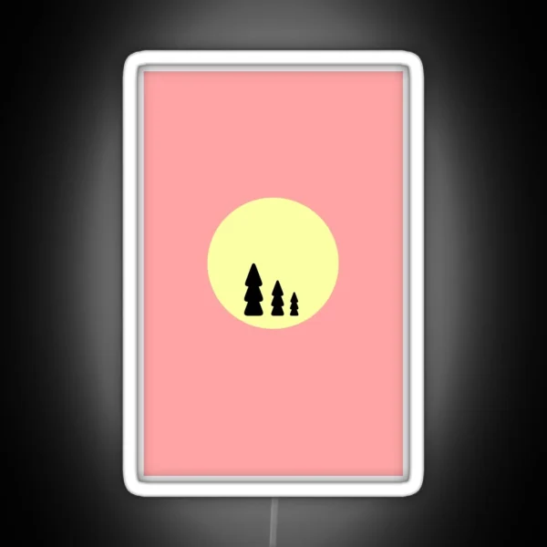 Fir Trees RGB Neon Sign