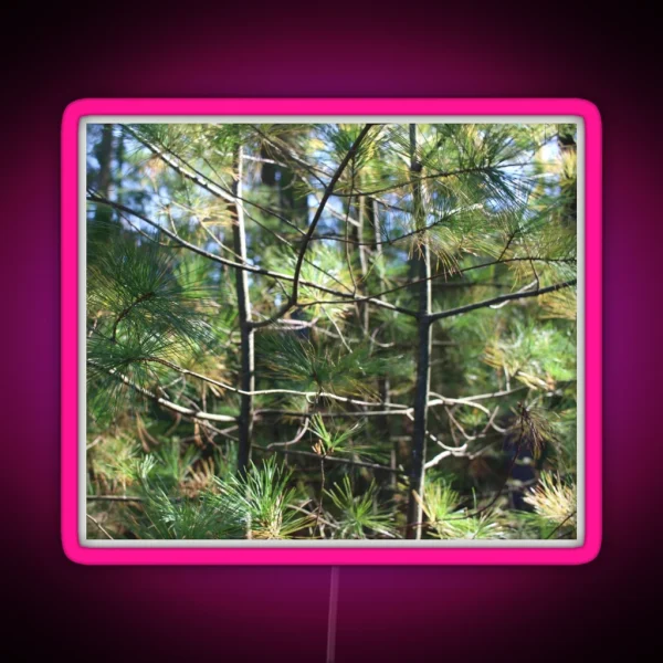 Fir Trees RGB Neon Sign