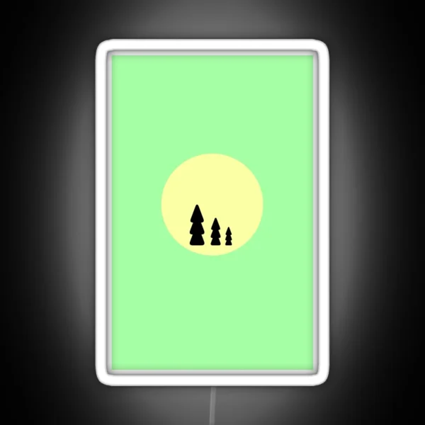 Fir Trees RGB Neon Sign