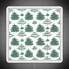 Fir Trees White RGB Neon Sign - Image 5