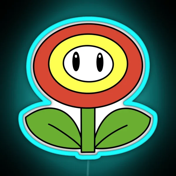 Fire Flower Led RGB Neon Sign