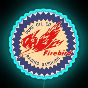 Firebird Gasoline RGB Neon Sign