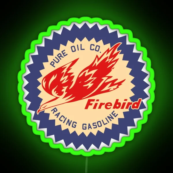 Firebird Gasoline RGB Neon Sign