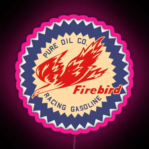 Firebird Gasoline RGB Neon Sign