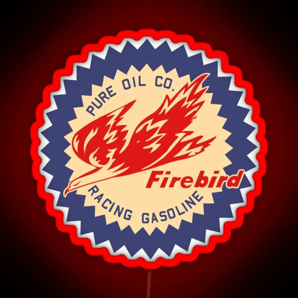 Firebird Gasoline RGB Neon Sign