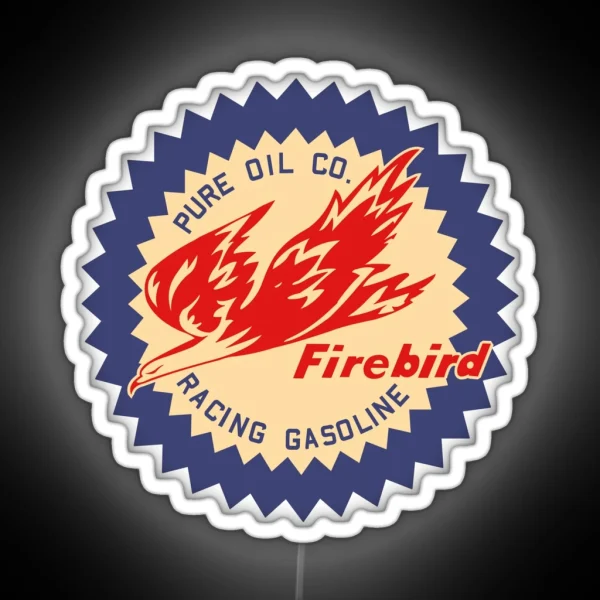 Firebird Gasoline RGB Neon Sign
