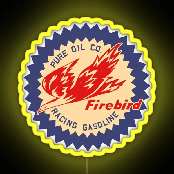 Firebird Gasoline RGB Neon Sign