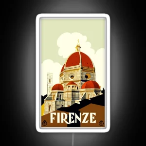 Firenze Florence Italy Travel RGB Neon Sign