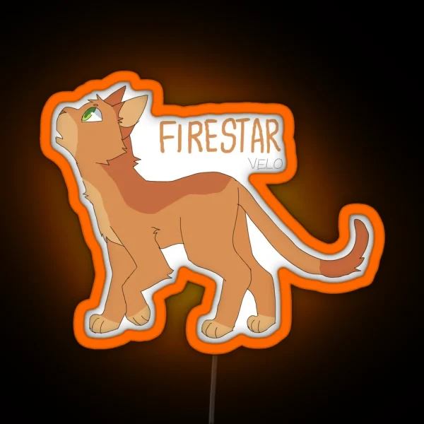 Firestar RGB Neon Sign