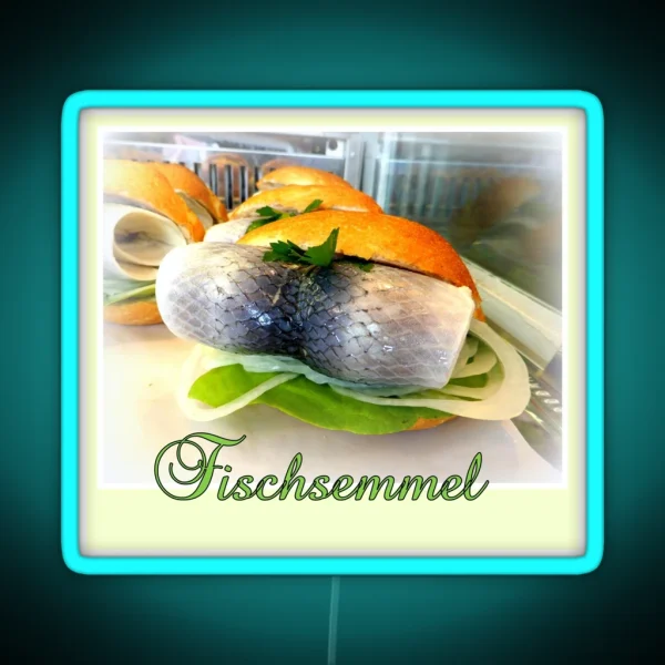 Fischsemmel RGB Neon Sign