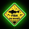 Fish On Board RGB Neon Sign - Image 4