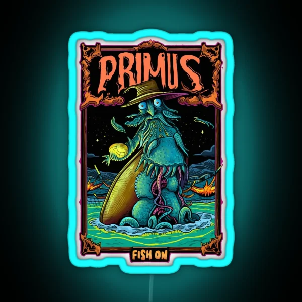 Fish On Primus RGB Neon Sign