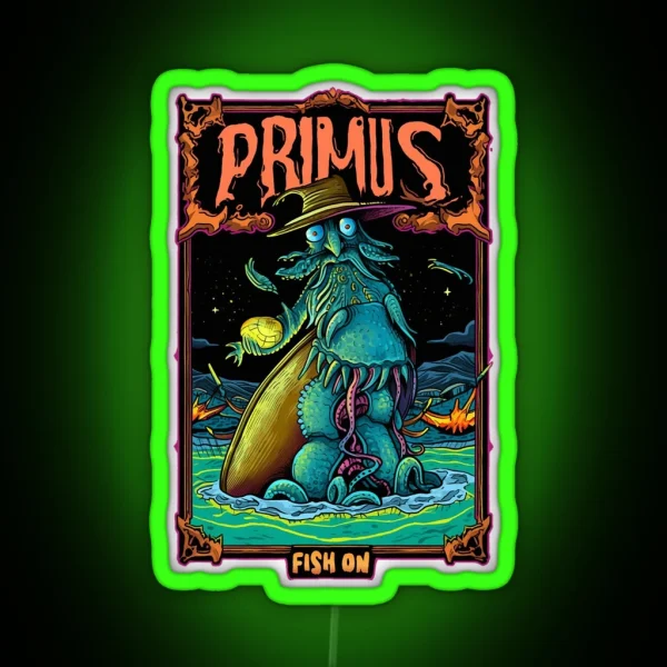 Fish On Primus RGB Neon Sign