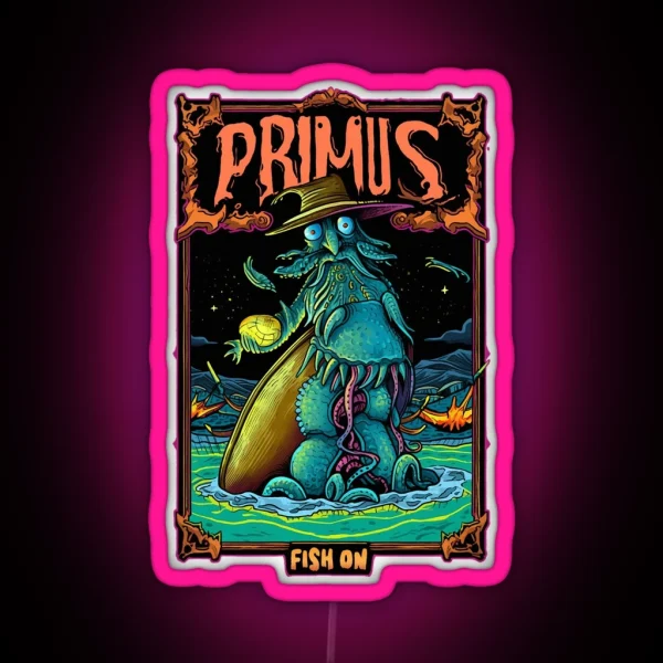 Fish On Primus RGB Neon Sign