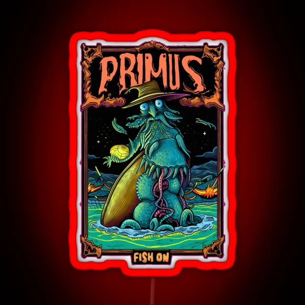 Fish On Primus RGB Neon Sign