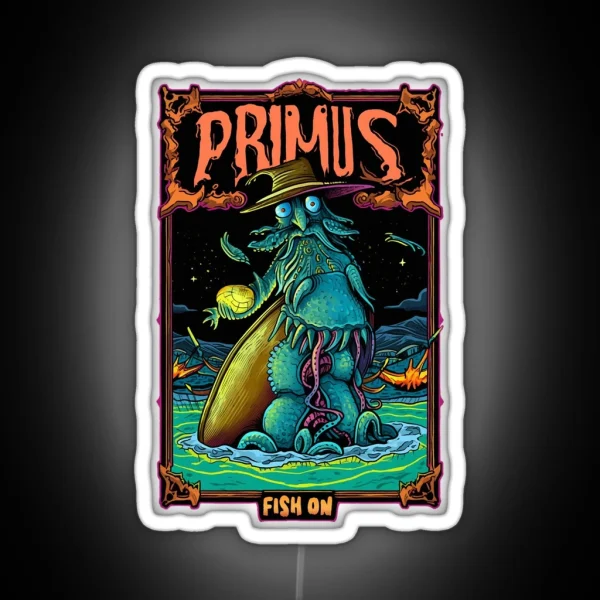 Fish On Primus RGB Neon Sign