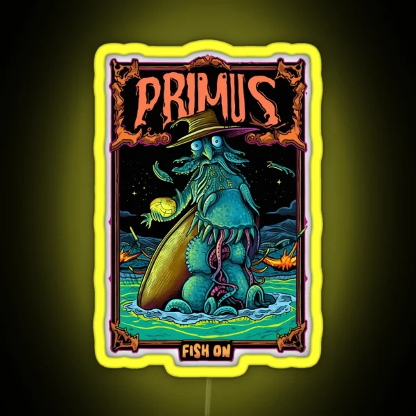 Fish On Primus RGB Neon Sign