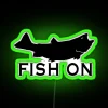 Fish On RGB Neon Sign - Image 3