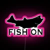 Fish On RGB Neon Sign - Image 6