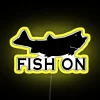 Fish On RGB Neon Sign - Image 5