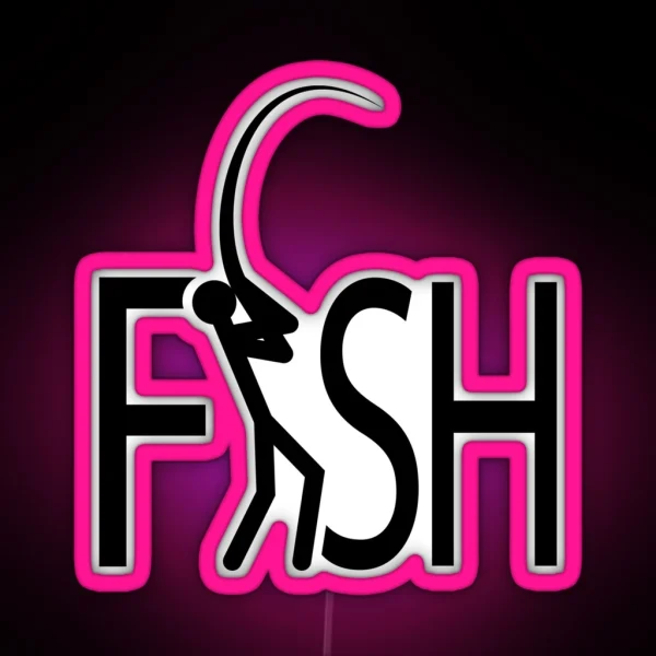 FISH RGB Neon Sign