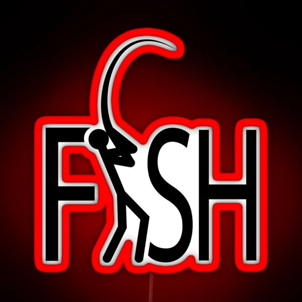 FISH RGB Neon Sign