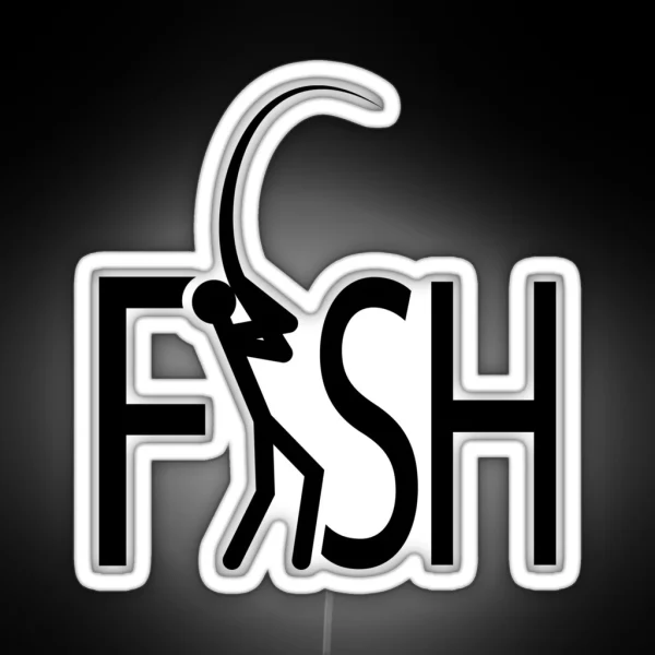 FISH RGB Neon Sign